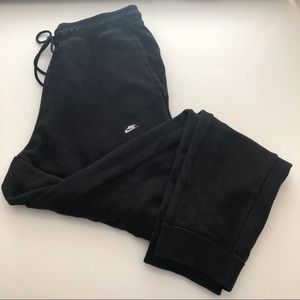 Nike mens jogger pants black size M